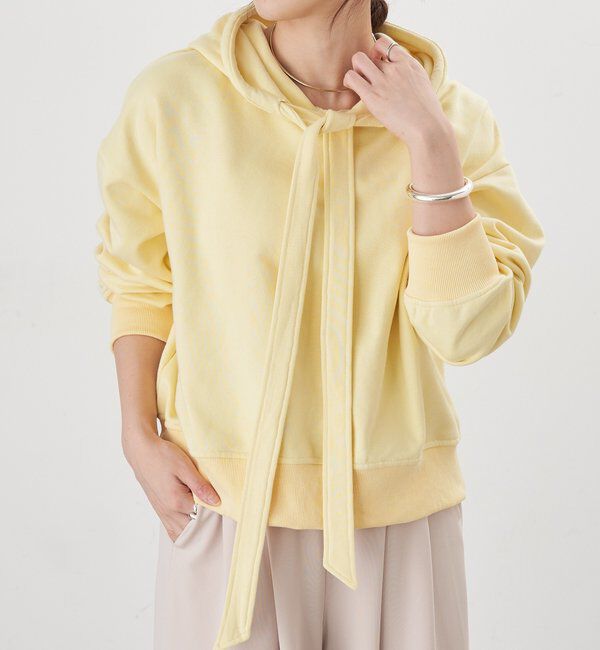  「ボウタイフーディー」|パーカー|