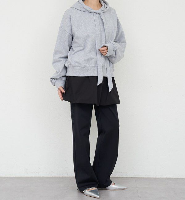  「ボウタイフーディー」|パーカー|