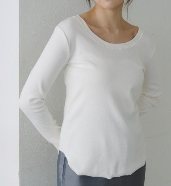  「ベアテレコロングスリーブカットソー」|Tシャツ・カットソー|ホワイト