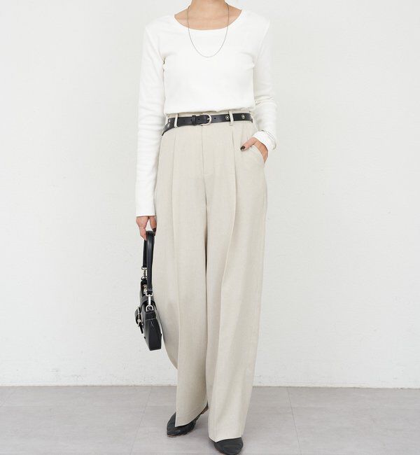  「ベアテレコロングスリーブカットソー」|Tシャツ・カットソー|