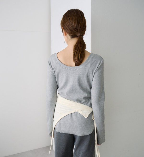  「ベアテレコロングスリーブカットソー」|Tシャツ・カットソー|