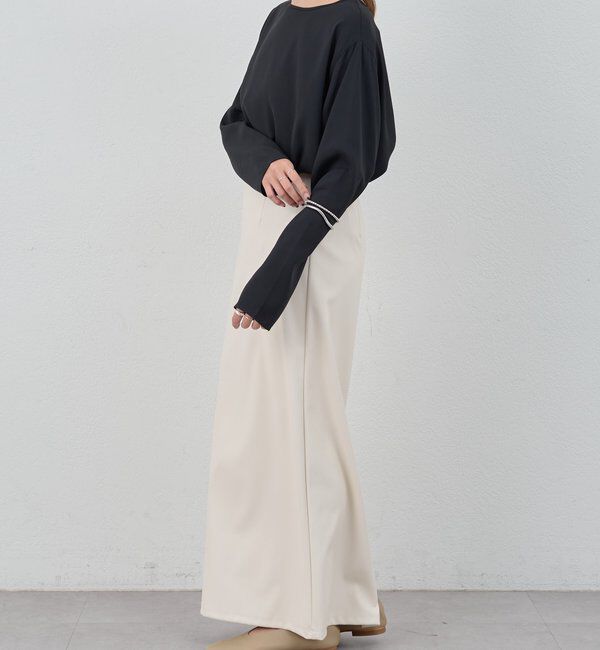  「サイドスリットブラウス」|シャツ・ブラウス|