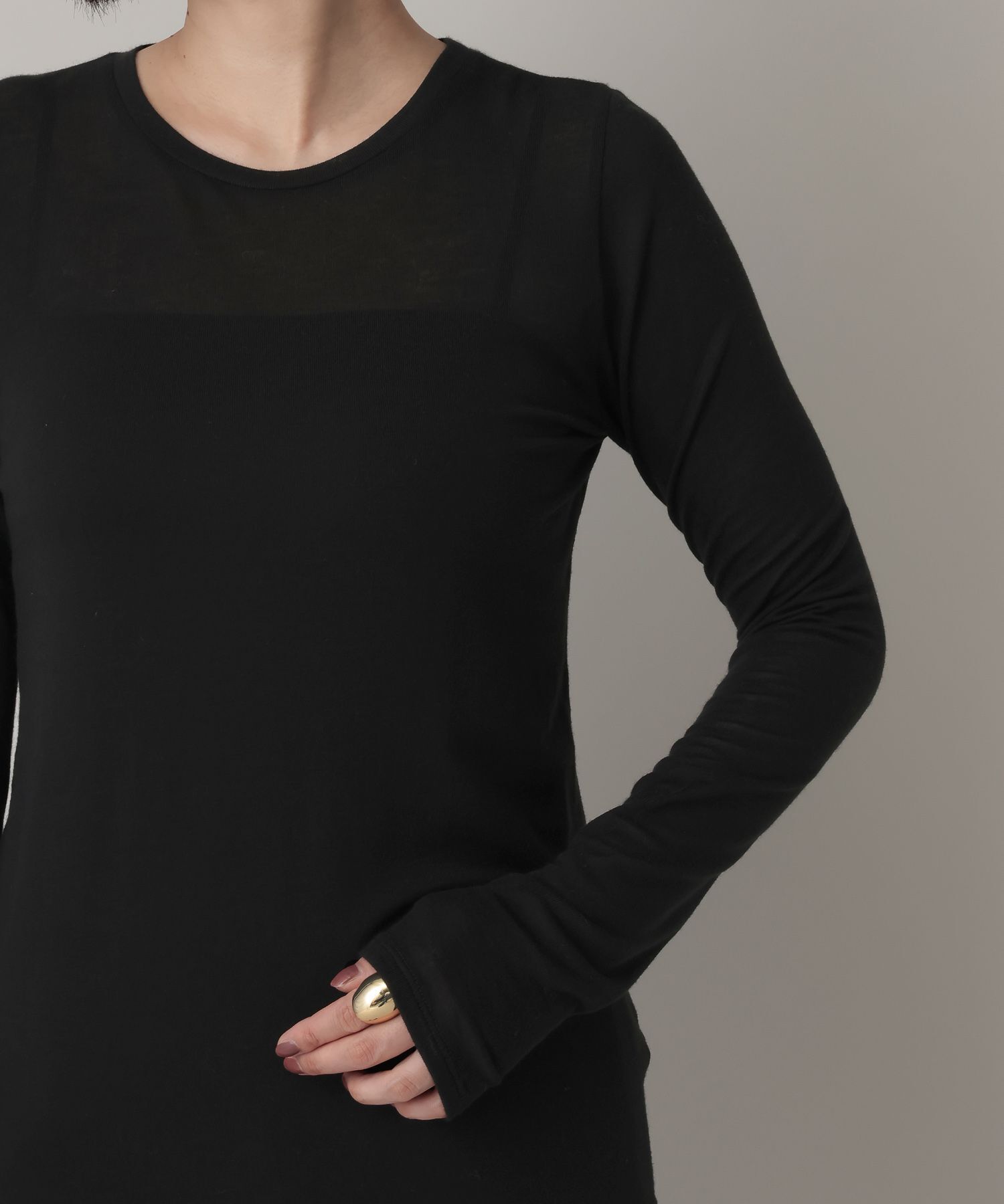 A part by 「カシミヤシルクジャージプルオーバー」|Tシャツ・カットソー|