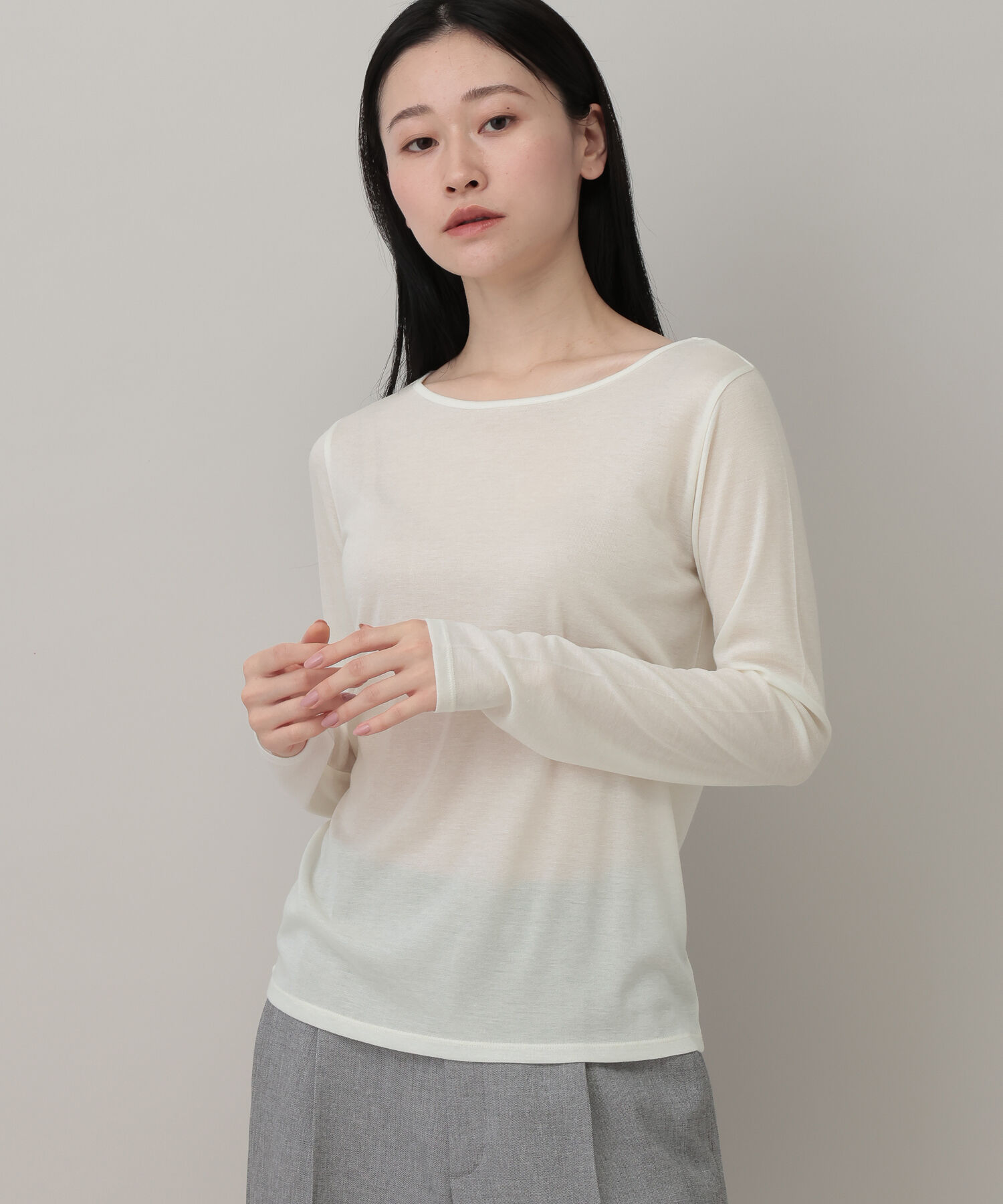 A part by 「ラメシアーカット_長袖」|Tシャツ・カットソー|