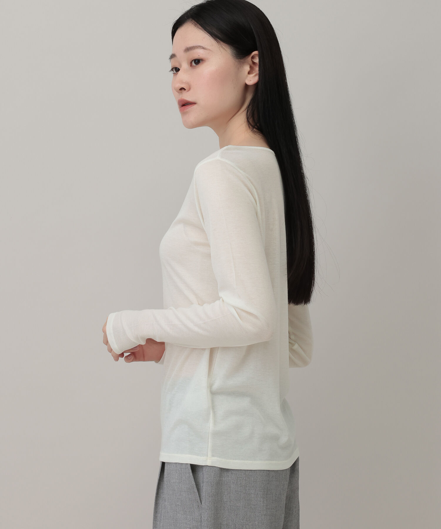 A part by 「ラメシアーカット_長袖」|Tシャツ・カットソー|