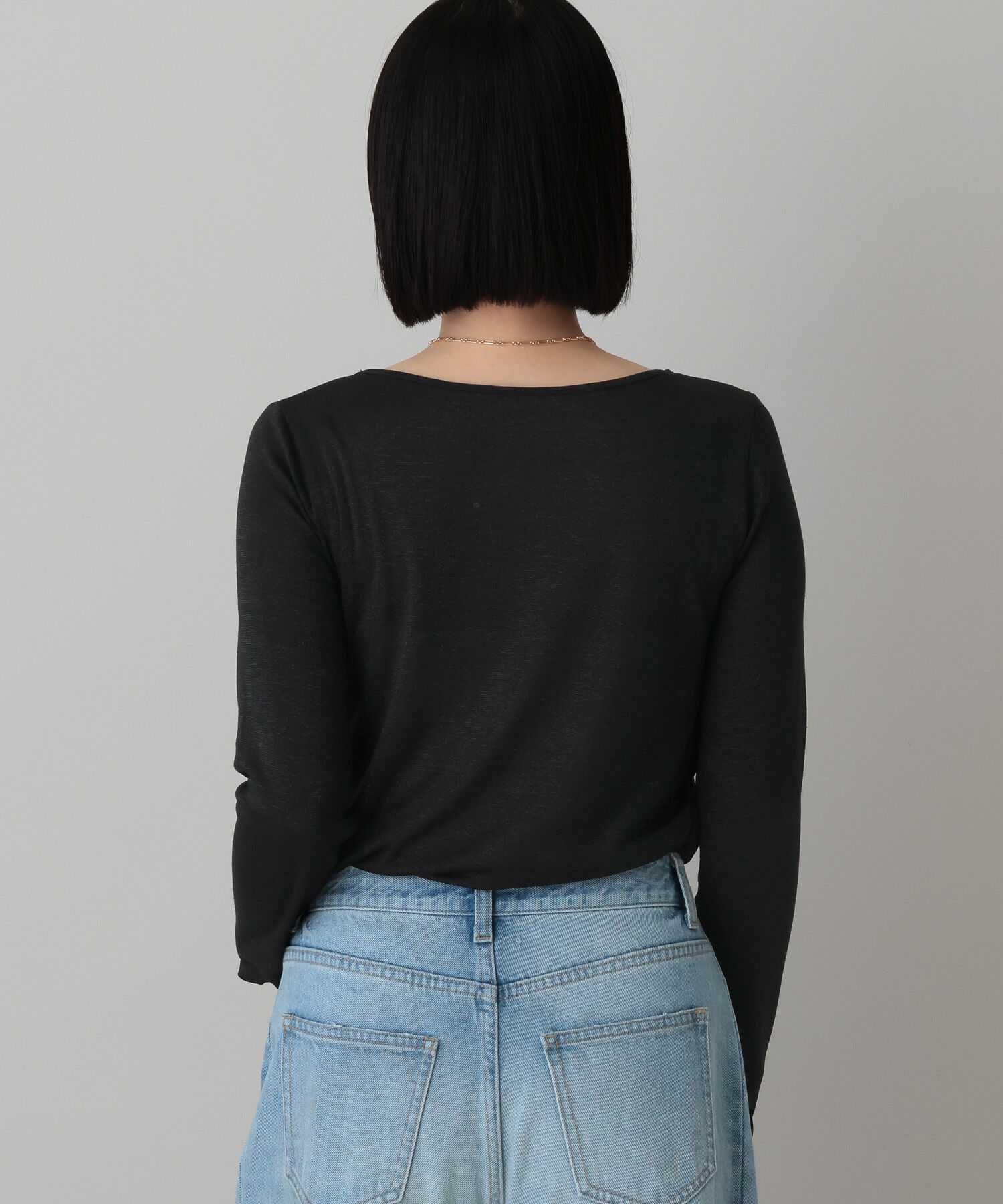 A part by 「ラメシアーカット_長袖」|Tシャツ・カットソー|