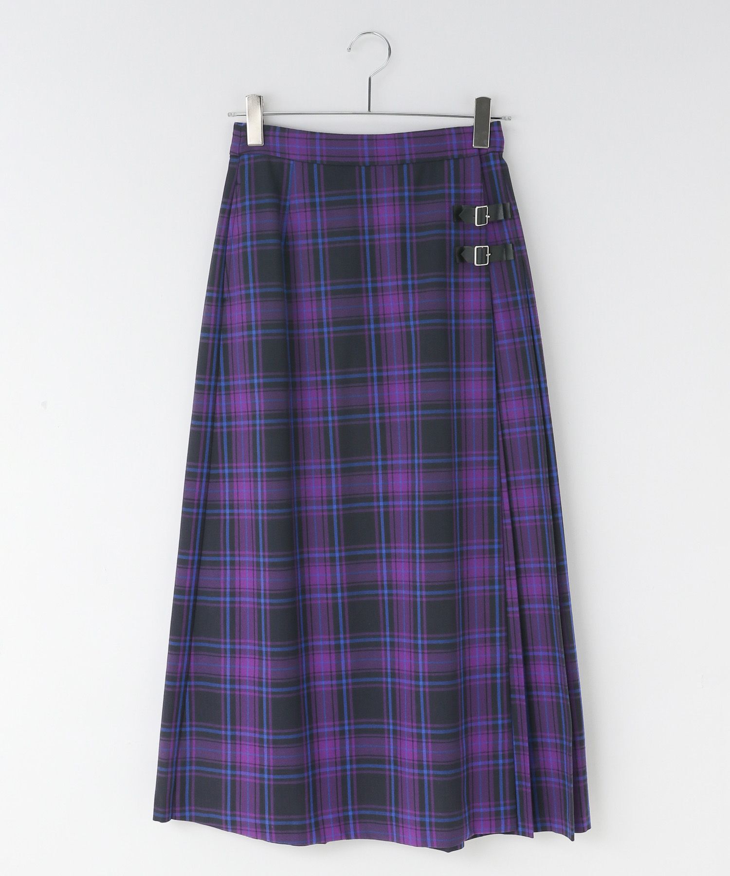 LOWRYS FARM「チェックキルトプリーツスカート」|スカート|