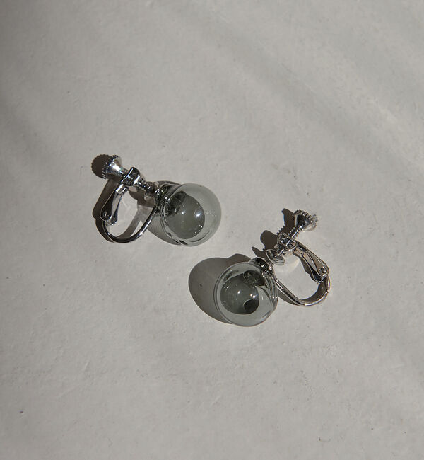 collex「【別注】HARIO イヤリング フィルム」|ピアス|グレー