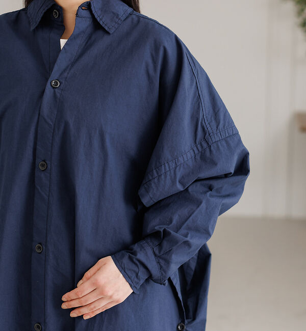 collex「【YARMO/ヤーモ】オーバーサイズ　ポンチョ　シャツ」|シャツ・ブラウス|