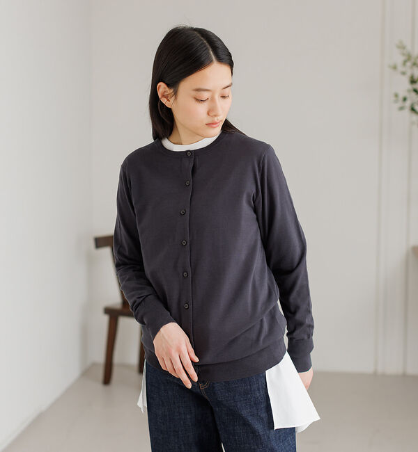 collex「SUVINコットンカーディガン」|カーディガン|