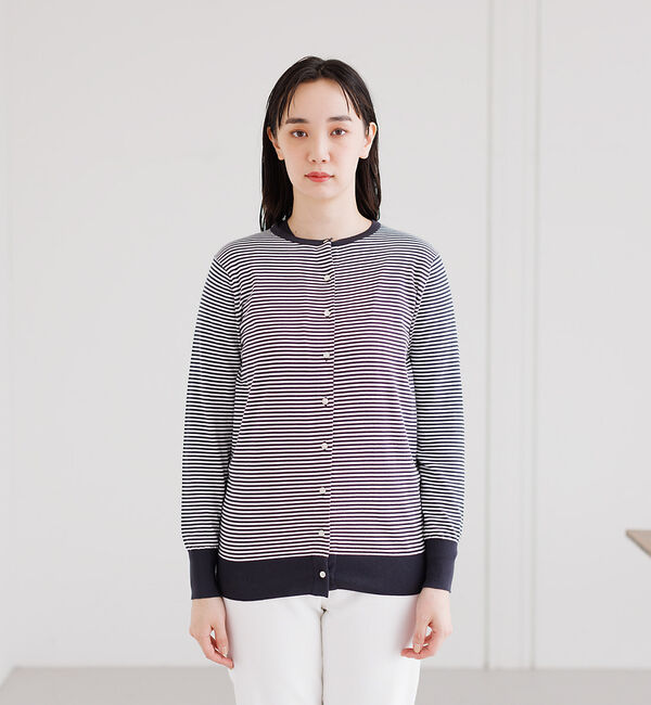 collex「SUVINコットンカーディガン」|カーディガン|