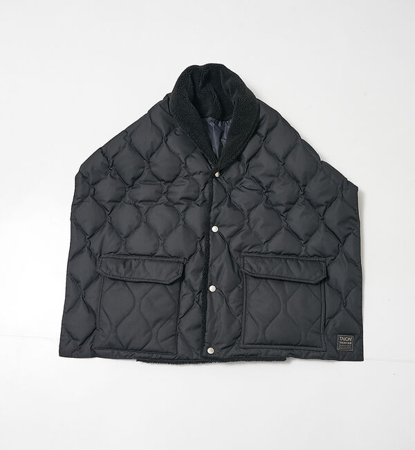 collex「【TAION】 ミリタリー リバーシブル ダウンストール」|マフラー|