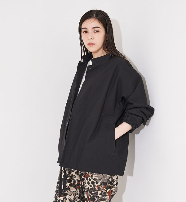 collex「【yarmo】 Drawstring Jacket／ドローストリングジャケット」|ブルゾン・スタジャン|