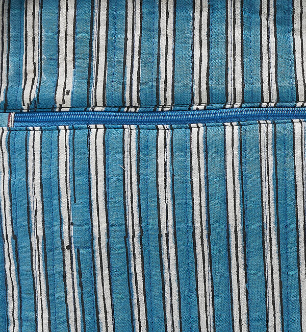 collex「ブロックプリント トラベルポーチS」|ポーチ|