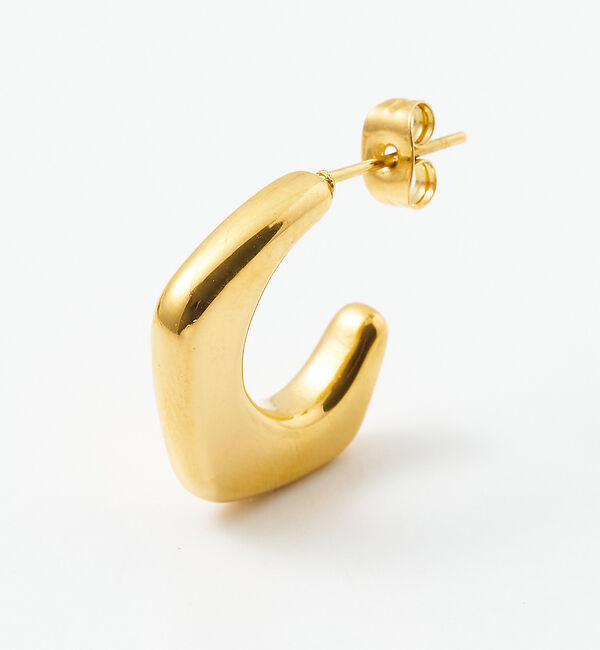 collex「【dignif】【金属アレルギー対応】ニュアンスフープピアス」|ピアス|