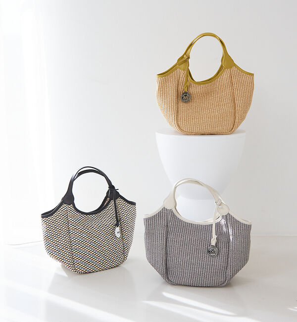 collex「【MARCO MASI】別注 レザーハンドル ラフィア 2WAYトートバッグ M」|トートバッグ|