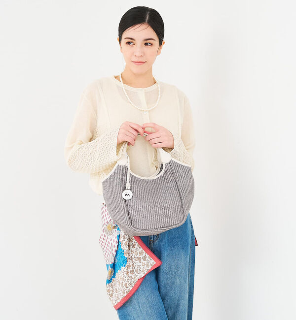 collex「【MARCO MASI】別注 レザーハンドル ラフィア 2WAYトートバッグ M」|トートバッグ|