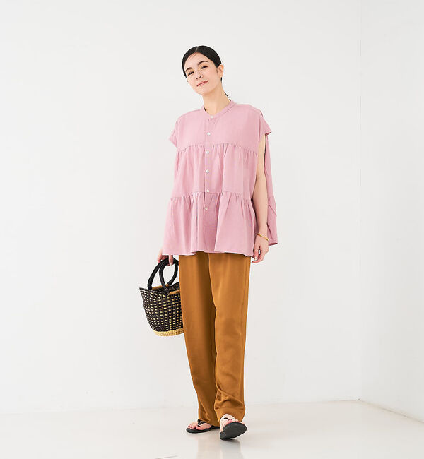 collex「切替ギャザーブラウス」|シャツ・ブラウス|