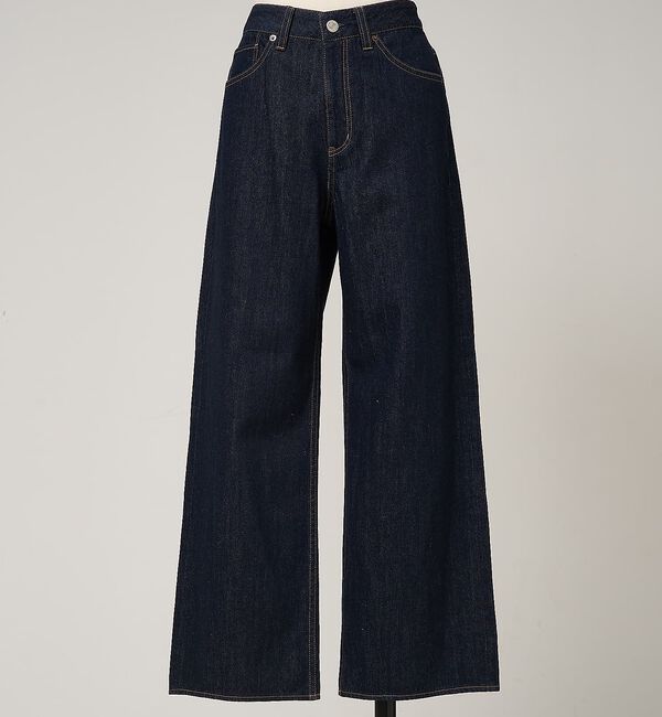 collex「定番人気！美シルエット　セミワイドデニム2」|デニム|