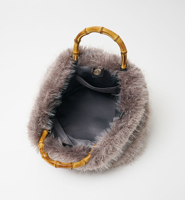 collex「【WEB限定】【EARTH MADE】ファーバンブートートバッグ」|トートバッグ|