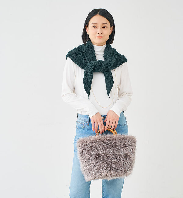 collex「【WEB限定】【EARTH MADE】ファーバンブートートバッグ」|トートバッグ|