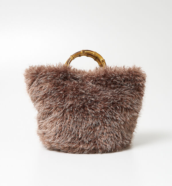 collex「【WEB限定】【EARTH MADE】ファーバンブートートバッグ」|トートバッグ|