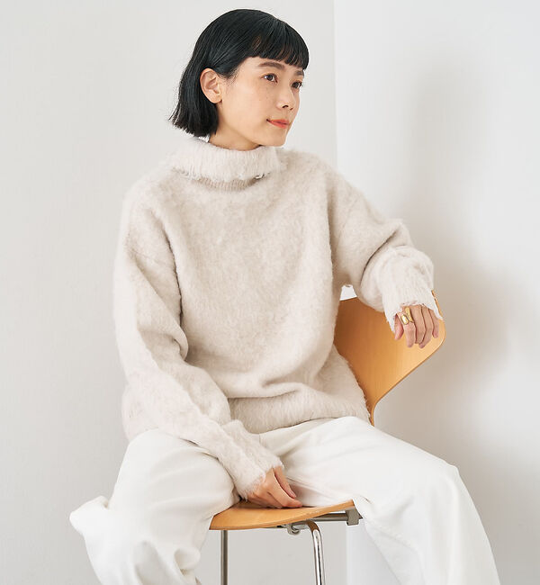 collex「ヘアリースキッパープルオーバー」|ニット・セーター|