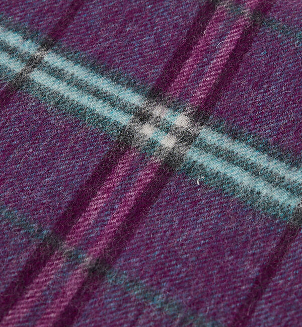 collex「ウールリバーシブルチェックストール」|マフラー|