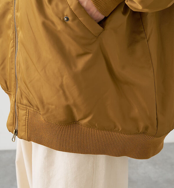 collex「ナイロンツイル中綿ブルゾン」|ブルゾン・スタジャン|