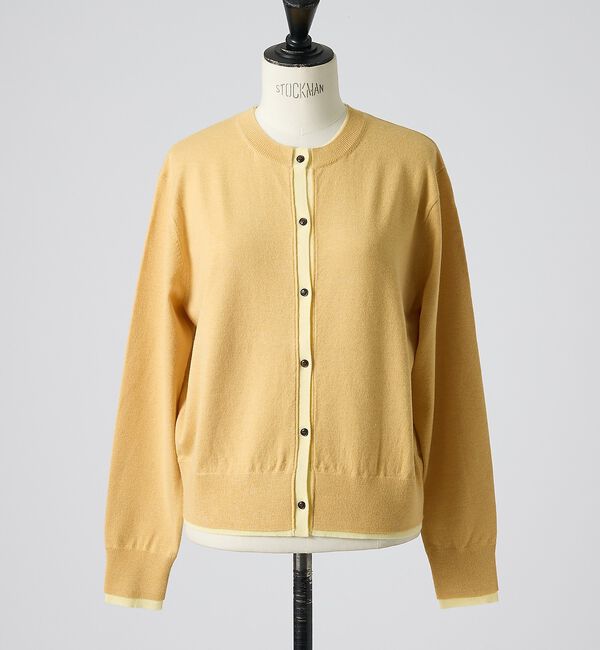 collex「バイカラーコンパクトカーディガン」|カーディガン|