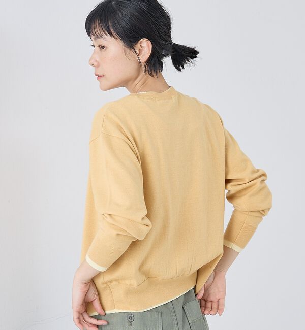 collex「バイカラーコンパクトカーディガン」|カーディガン|