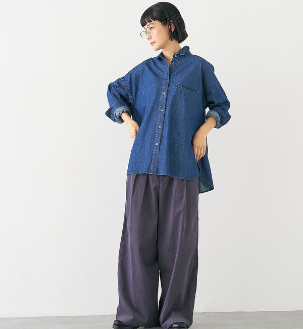 collex「ライトオンスデニムシャツ」|シャツ・ブラウス|