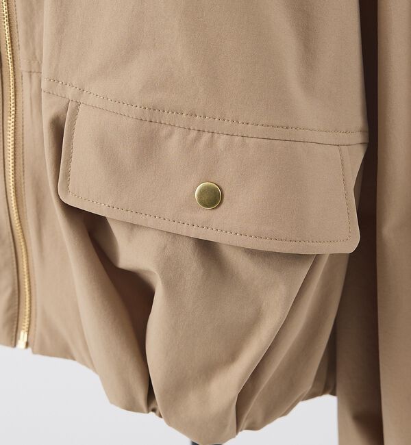 collex「2WAYボリュームスリーブジップアップブルゾン」|ブルゾン・スタジャン|