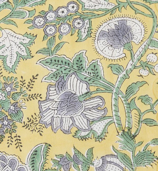 collex「【26SS新色】ブロックプリント キルトクッションカバー 45&times;45」|その他|