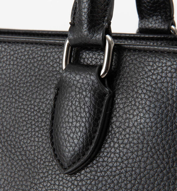 ABAHOUSE「【WEB別注】シボレザー 横型トートバッグ / クラッチバッグ付き / A4サイ」|トートバッグ|