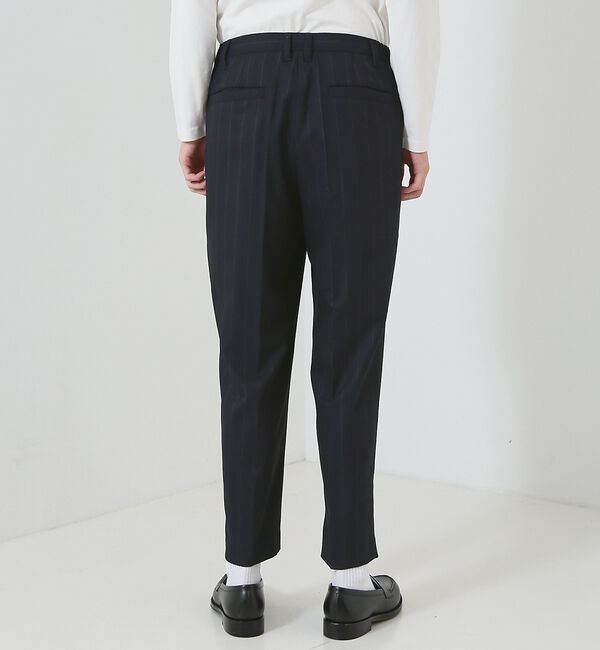 ABAHOUSE「【マルチストライプ】ワイド テーパードパンツ / スラックス」|スラックス|