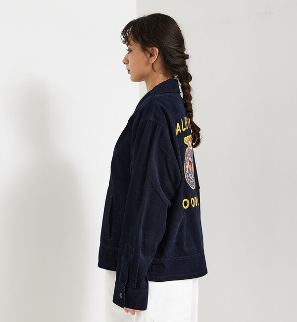 ABAHOUSE「FFA コーデュロイジャケット / ユニセックス」|ブルゾン・スタジャン|