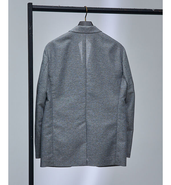 ABAHOUSE「【セットアップ対応/FLEX JACKET】TOP調 カラミ メッシュ ナチュラ」|テーラードジャケット|