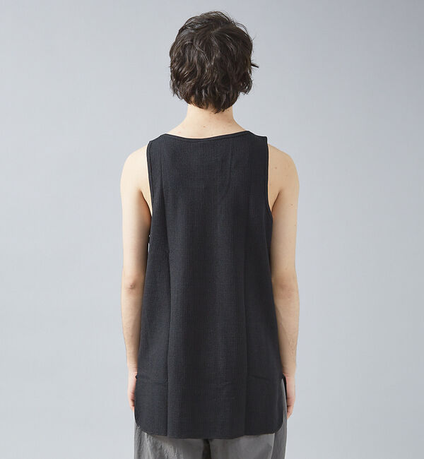 ABAHOUSE「【JEMORGAN /ジェーイーモーガン 】ワッフルロングシルエットタンクトップ」|キャミソール|
