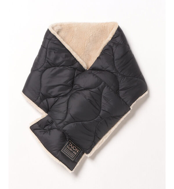 ABAHOUSE「【WEB限定】TAION/タイオン リバーシブル ダウンマフラー-ソフトシェルR」|マフラー|