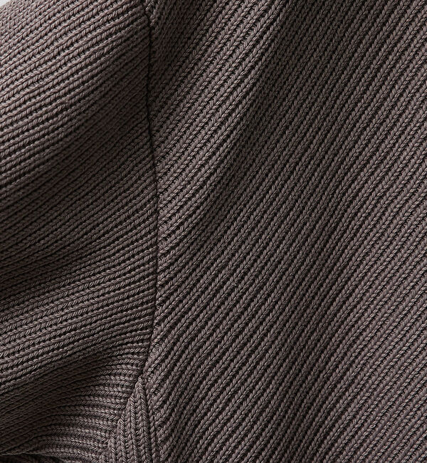 ABAHOUSE「【ハイネック】ドライバーズニット/ジップカーディガン」|カーディガン|