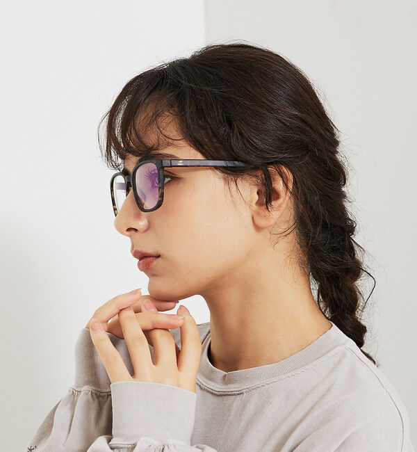 ABAHOUSE「【LE FOON / ルフォーン】PC Willington/ウエリントン型/ク」|メガネ|