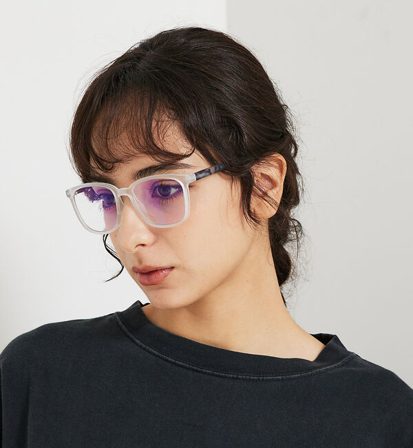 ABAHOUSE「【LE FOON / ルフォーン】PC Willington/ウエリントン型/ク」|メガネ|