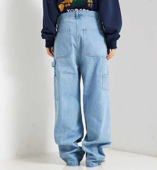 ABAHOUSE「【UNIVERSAL OVERALL/ユニバーサルオーバーオール 】WNEE D」|デニム|