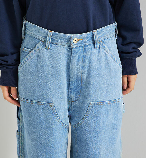 ABAHOUSE「【UNIVERSAL OVERALL/ユニバーサルオーバーオール 】WNEE D」|デニム|