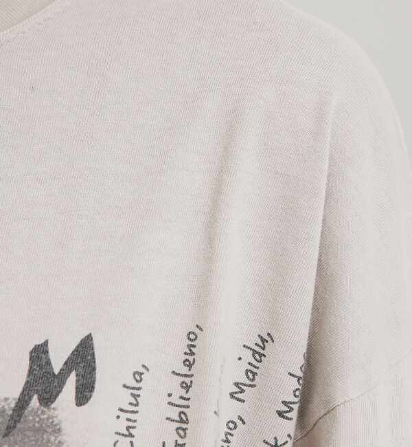 ABAHOUSE「【REMI RELIEF / レミ レリーフ】 INDIAN天竺ロングTシャツ/」|Tシャツ・カットソー|