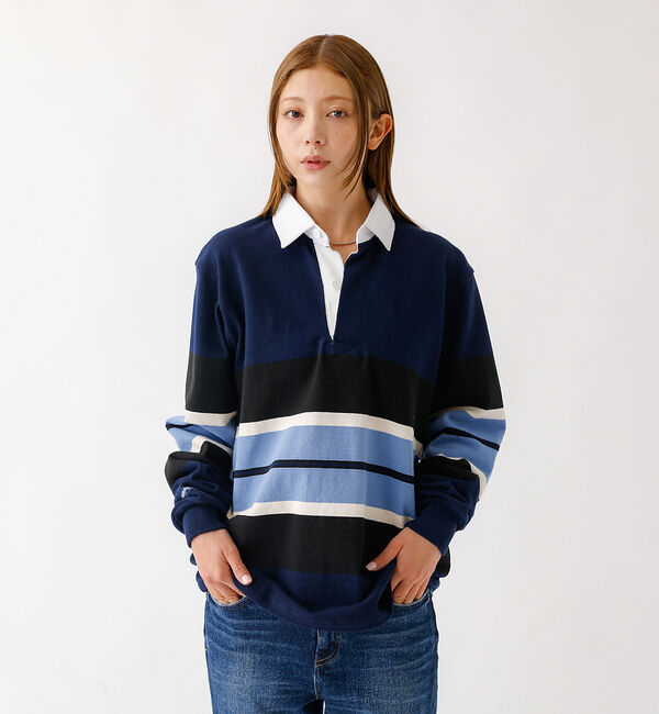 ABAHOUSE「【BARBARRIAN / バーバリアン】12ozHEAVY WEIGHT/ポロ」|ポロシャツ|