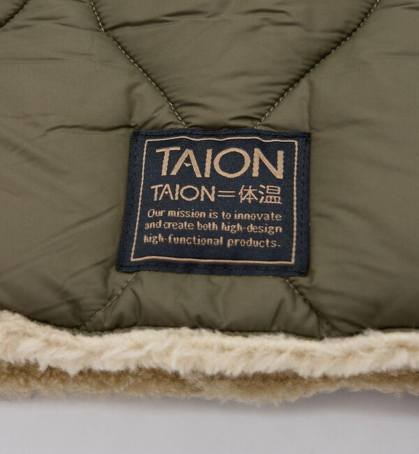 ABAHOUSE「【WEB限定】TAION/タイオン リバーシブル ダウン ネックゲイター(R20」|マフラー|