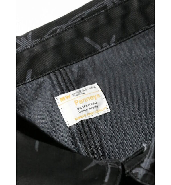 ABAHOUSE「【PENNY&lsquo;S】PRINTED ENGINEER SHORT JACKET/ミ」|ミリタリー・モッズコート|