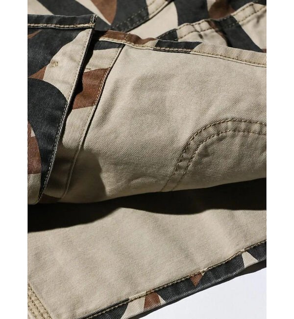 ABAHOUSE「【PENNY&lsquo;S】PRINTED ENGINEER SHORT JACKET/ミ」|ミリタリー・モッズコート|